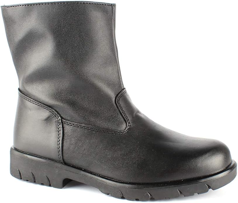 Men's | Toe Warmers | T03887 | Track Side Zip Boot | Black