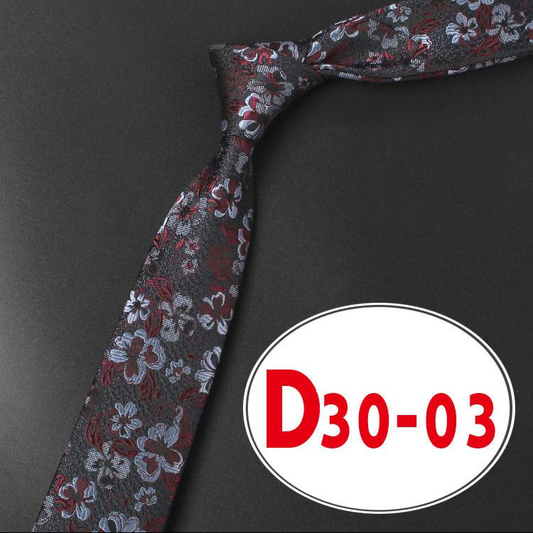 Men's | H. R. Lash Tie | D0-03 | Burgundy Flower