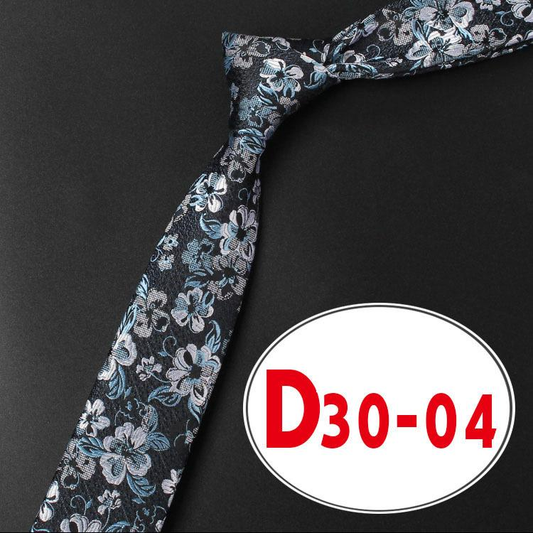 Men's | H. R. Lash Tie | D30-04 | Teal Flower