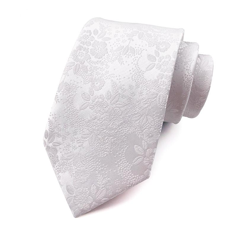 Men's | H. R. Lash Tie | B17 | White Flower