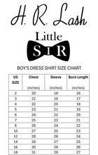 Load image into Gallery viewer, Boy&#39;s | H.R. Lash - Little Sir | 50 | Dress Shirt | Blue