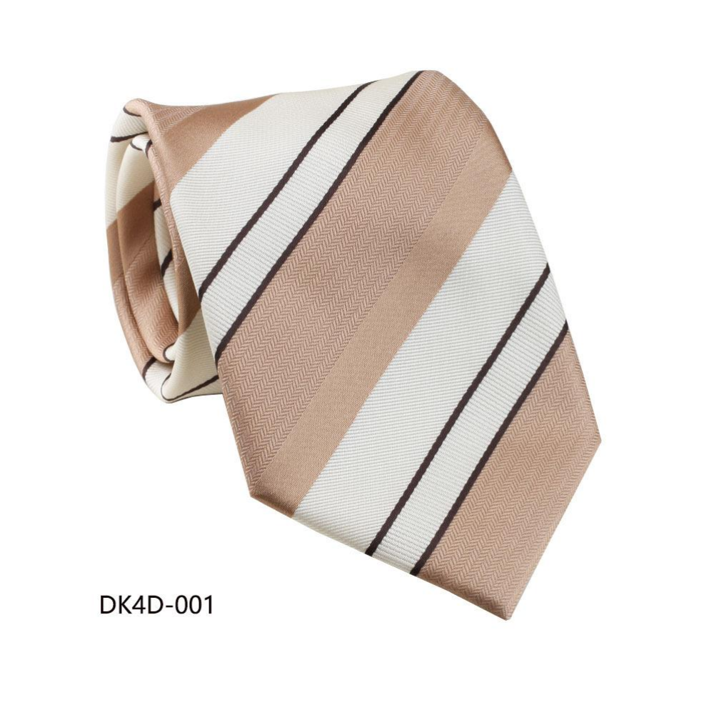 Men's | H. R. Lash Tie | DK4D-001 | Tan Stripe