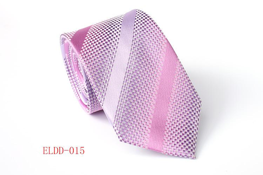 Men's | H. R. Lash Tie | ELDD-015 | Pink Stripe