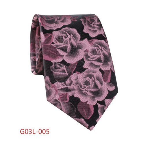 Men's | H. R. Lash Tie | G03L-005 | Pink Flower