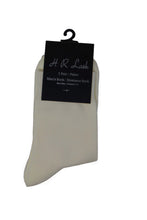 Load image into Gallery viewer, H. R. Lash | DR002 | Dress Sock | Ivory