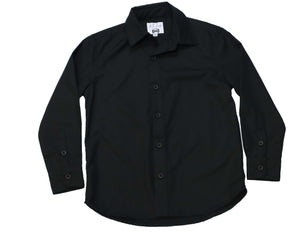 Boy's | H.R. Lash - Little Sir | 124 |  Boys Dress Shirt | Black