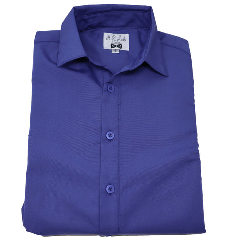 Boy's | H.R. Lash - Little Sir | 50 | Dress Shirt | Blue