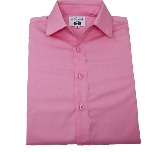 Boy's | H.R. Lash - Little Sir | 26 | Dress Shirt | Pink
