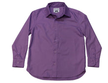 Load image into Gallery viewer, Boy&#39;s | H.R. Lash - Little Sir | 33 | Dress Shirt | Purple