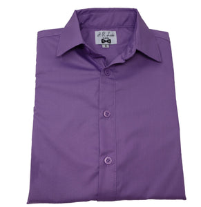 Boy's | H.R. Lash - Little Sir | 33 | Dress Shirt | Purple
