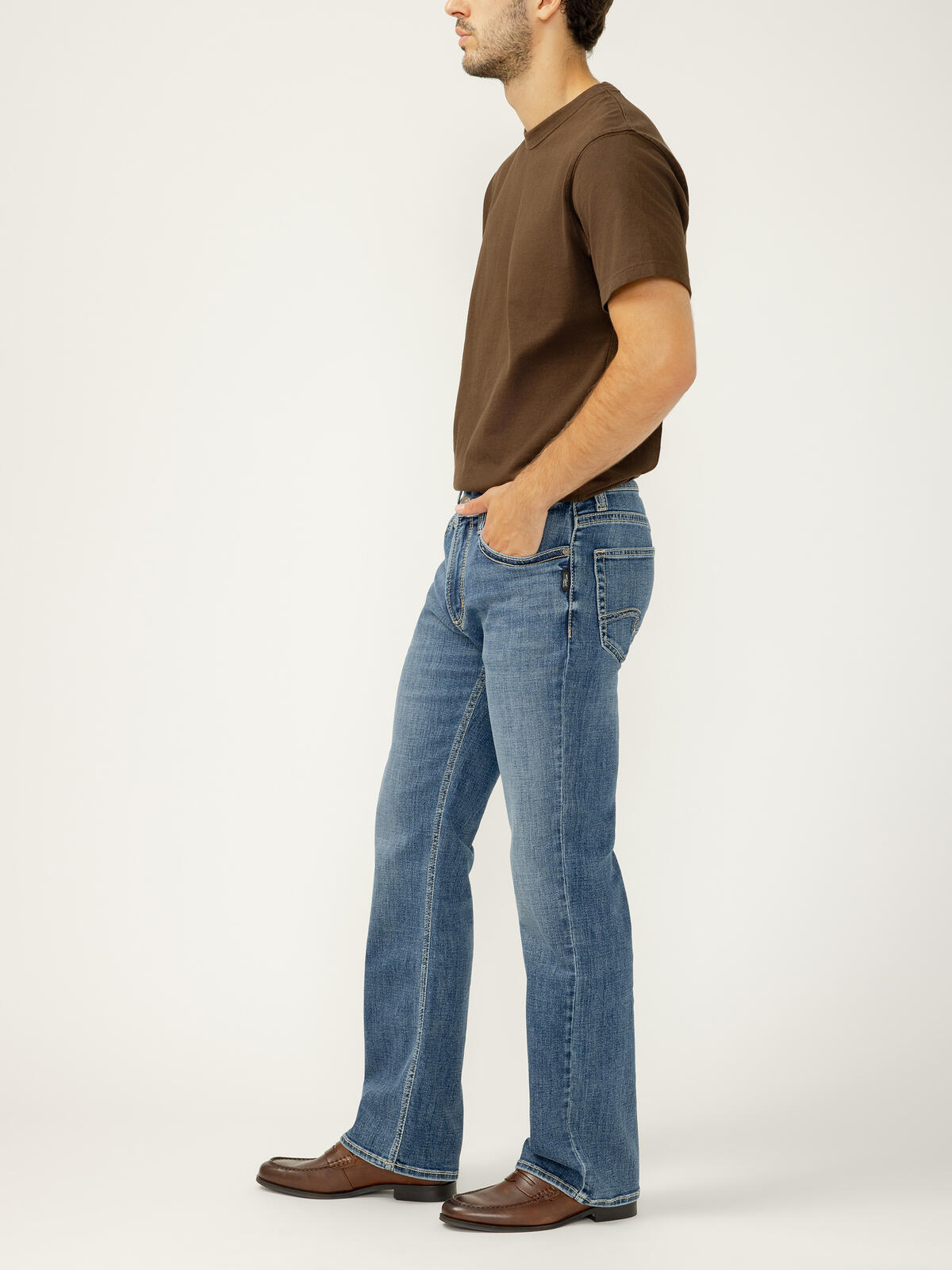 Men's | Silver Jeans | M42411VWT398 | Zac Relaxed Fit Straight Leg | Lisbon