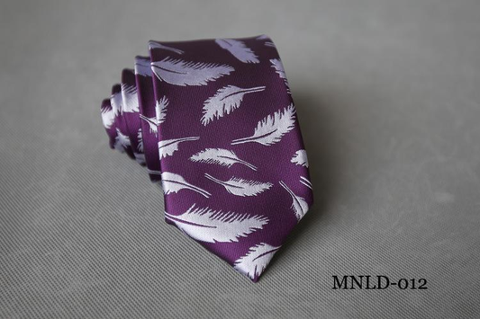 Men's | H. R. Lash Tie | MNLD-012 | Purple Feather