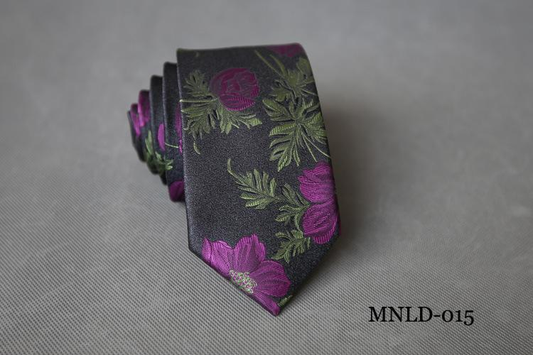 Men's | H. R. Lash Tie | MNLD-015 | Purple Flower