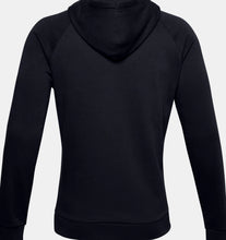 Load image into Gallery viewer, Men&#39;s | Under Armour | 1357093-001 | Rival Fleece Big Logo Hoodie | Black / Onyx White
