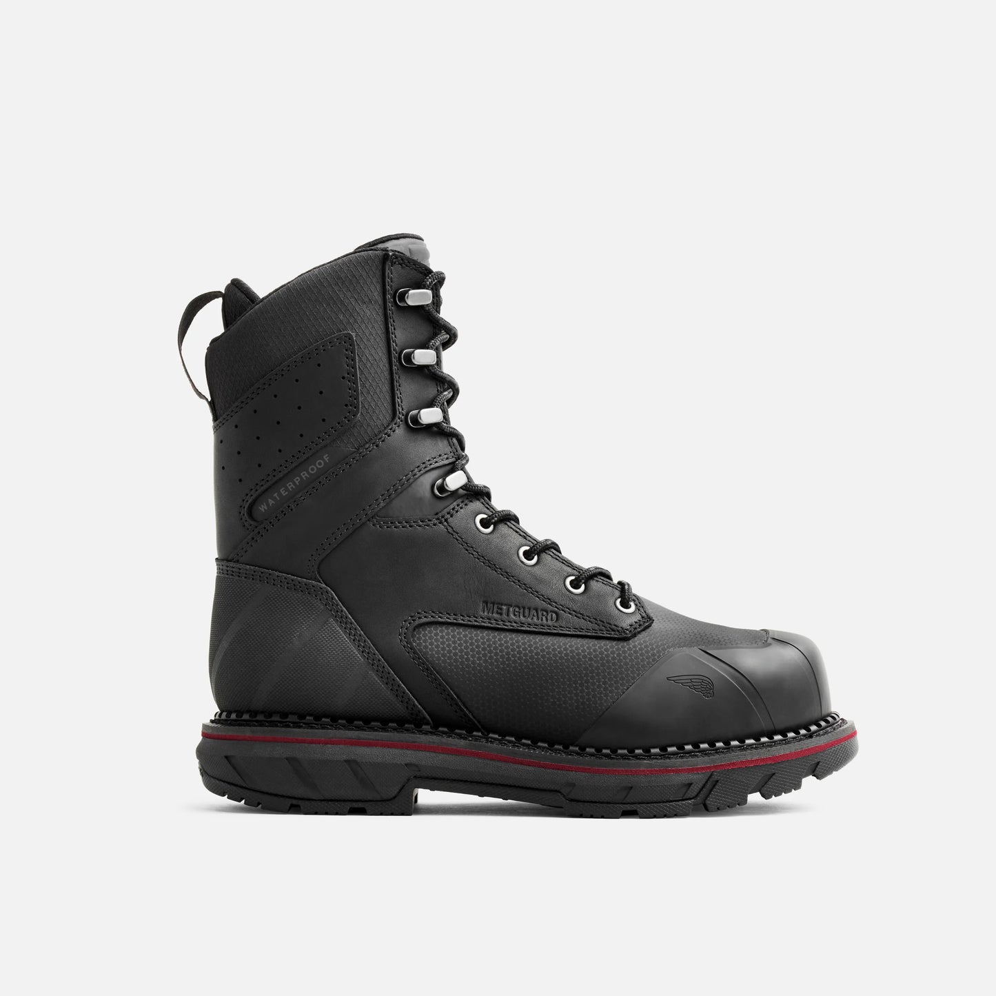 Men's | Red Wing | 3596 | TruGuard Lite 8-inch Waterproof, Metguard | Black