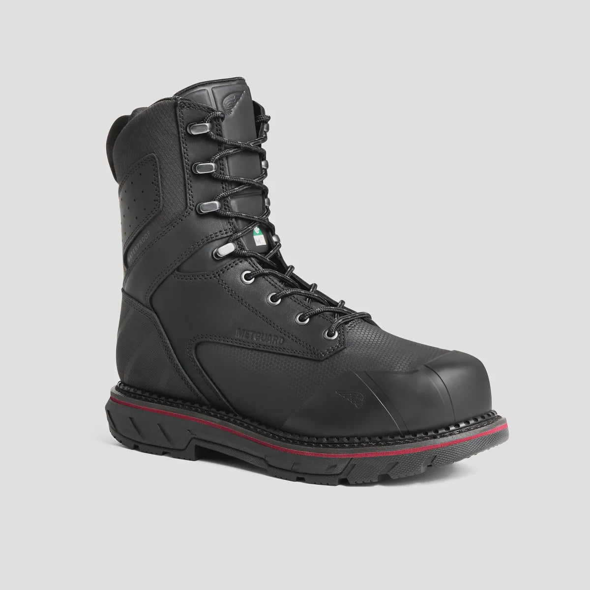 Men's | Red Wing | 3596 | TruGuard Lite 8-inch Waterproof, Metguard | Black