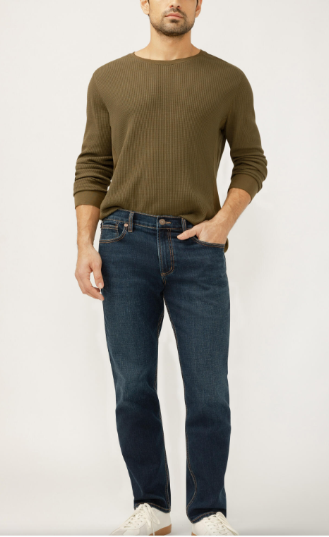 Men's | Silver Jeans | M63915EFG467 | Eddie Classic Athletic Fit Tapered Leg | Twister