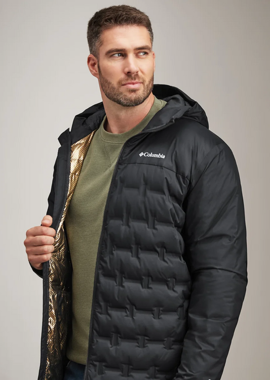 Men's | Columbia | 2174231-010 | Grand Trek™ IV Down Hooded Jacket | Black