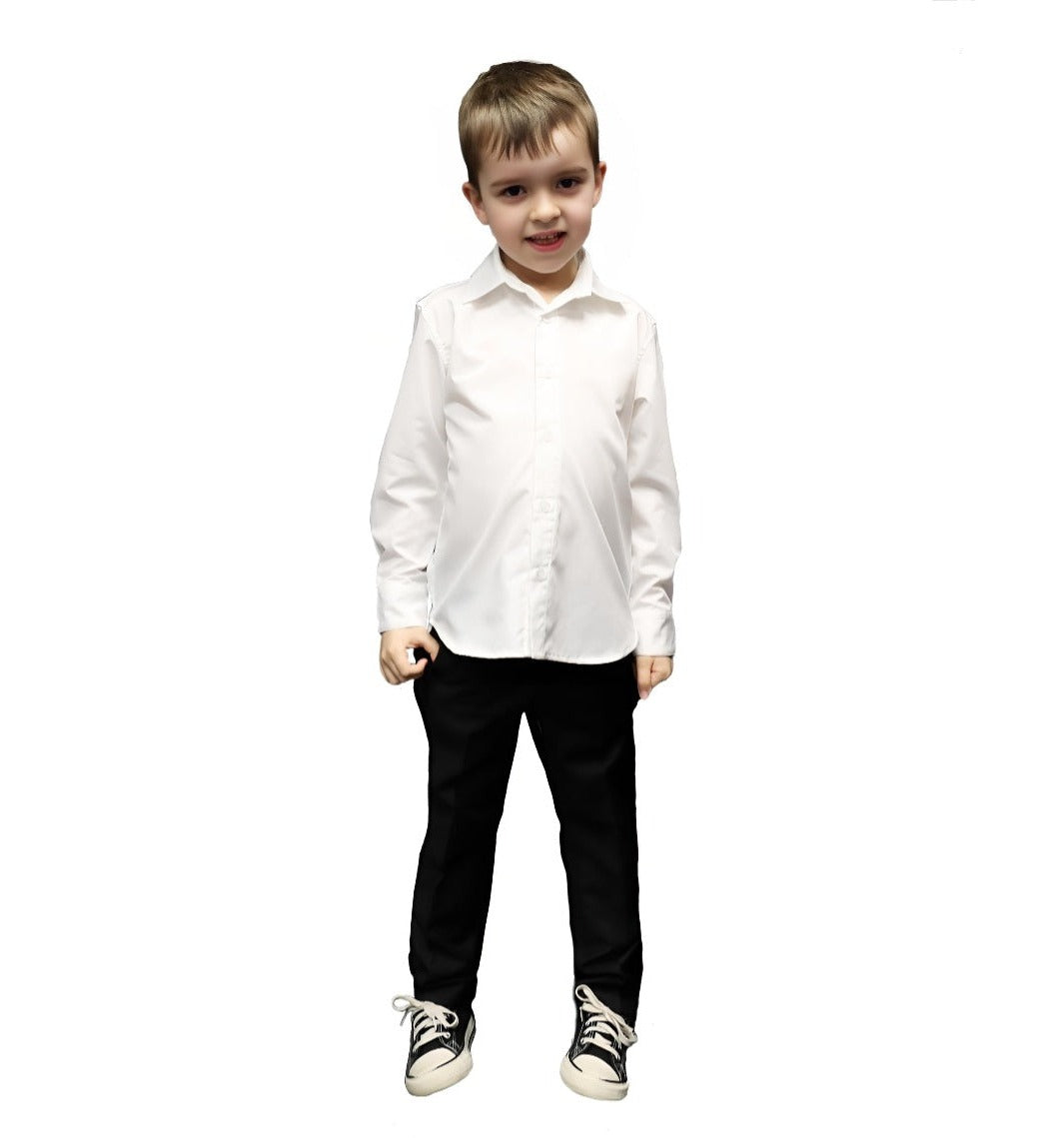 Boy's | H.R. Lash - Little Sir | 2 | Dress Shirt | White