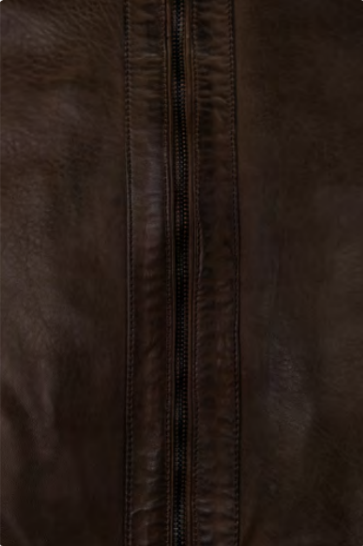 Men's | Plonge | 40583 | Leather Jacket | Distressed Brown