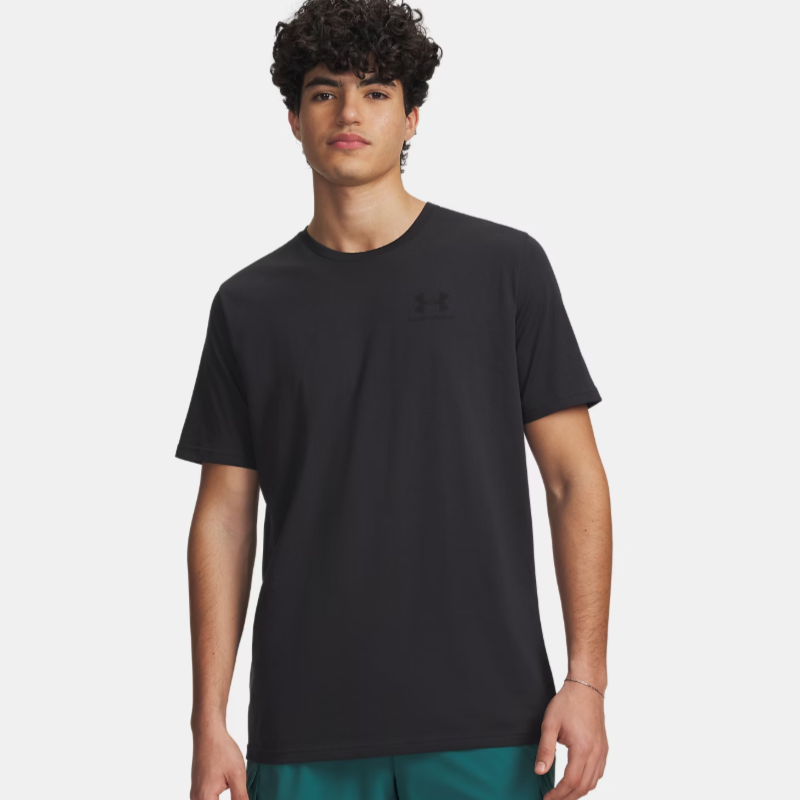 Men's | Under Armour | 1326799-001 | Left Chest Logo Short Sleeve | Black