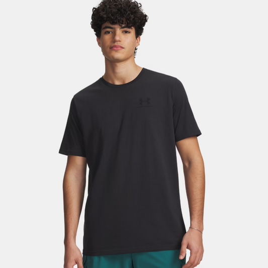 Men's | Under Armour | 1326799-001 | Left Chest Logo Short Sleeve | Black