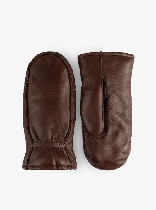Women's | Auclair | 7B810 | Kiva Moccasin Mitt | Dark Brown