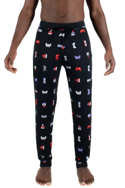 Men's | Saxx | SXLP33 | Super Soft Modal Sleep Pant | Gamer/Black