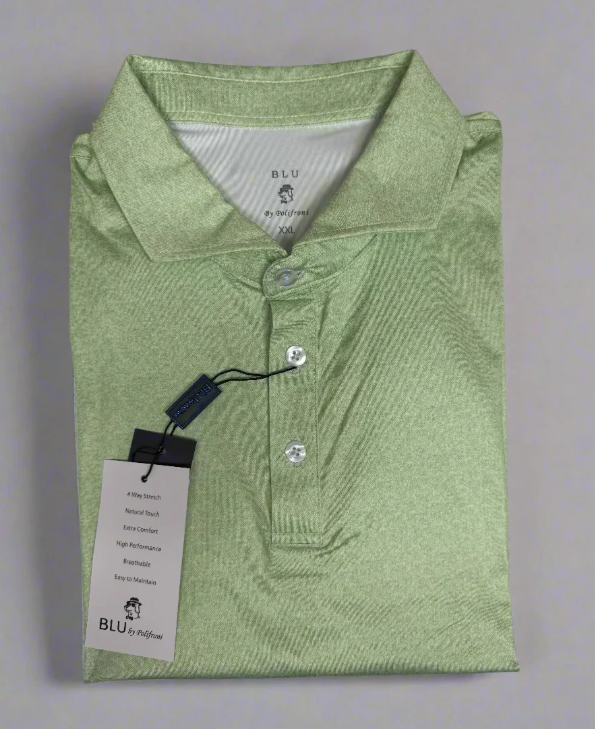 Men's | BLU By Polifroni | PLB254204 | S/S Polo | Green