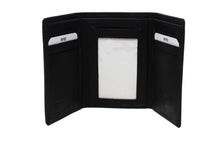 Load image into Gallery viewer, Men&#39;s | JBG International | TFA-1 | Wallet  - RFID Tri Fold  | Black