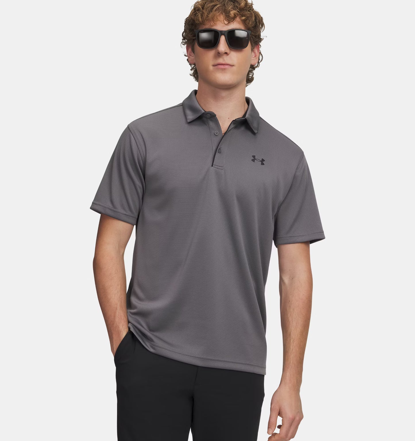 Men's | Under Armour | 1290140-040 | Tech™ Polo | Graphite / Black