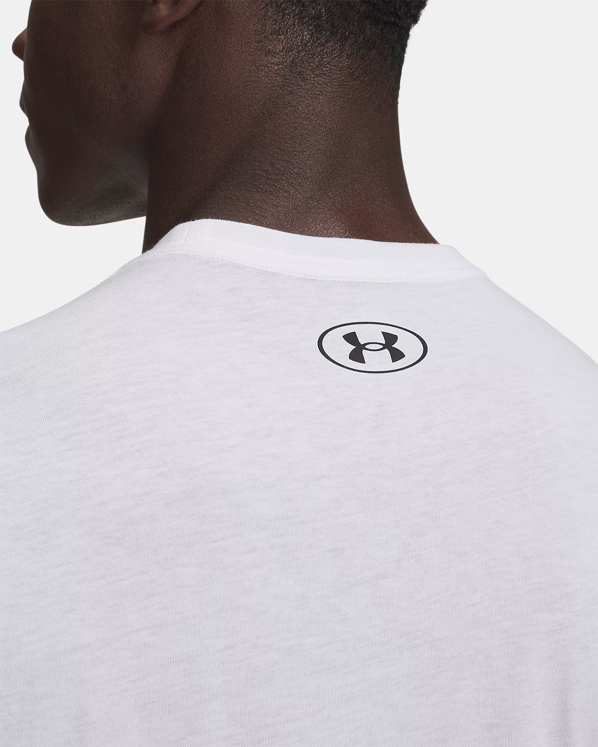 Men's | Under Armour | 1326799-100 | Left Chest Logo Men's Short Sleeve | White / Black