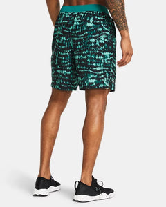 Men's | Under Armour | 1370030-449 | Expanse 2-in-1 Boardshorts | Hydro Teal / Radial Turquoise / Black