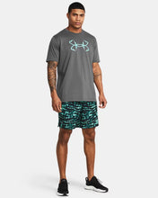 Load image into Gallery viewer, Men&#39;s | Under Armour | 1370030-449 | Expanse 2-in-1 Boardshorts | Hydro Teal / Radial Turquoise / Black