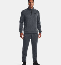 Load image into Gallery viewer, Men&#39;s | Under Armour | 1373361-012 | Armour Fleece® Twist Pants | Pitch Gray / Black
