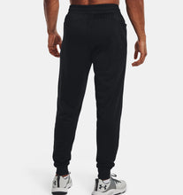 Load image into Gallery viewer, Men&#39;s | Under Armour | 1373362-001 | Armour Fleece® Joggers | Black / Black