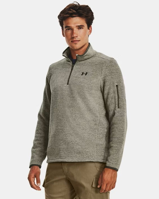 Men's | Under Armour | 1380271-504 | Expanse Specialist ¼ Zip | Grove Green / Colorado Sage