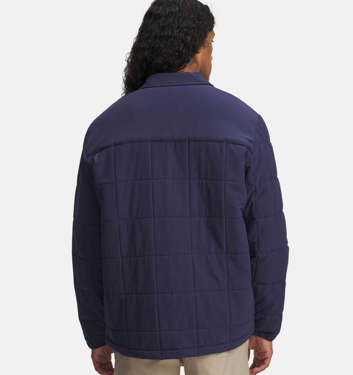 Men's | Under Armour | 1387030-403 | Expanse Quilted Shacket | Navy