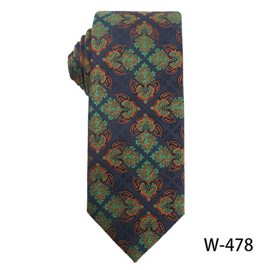Men's | H. R. Lash Tie | W-478 | Navy / Green