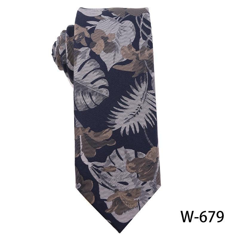 Men's | H. R. Lash Tie | W-679 | Navy / Tan