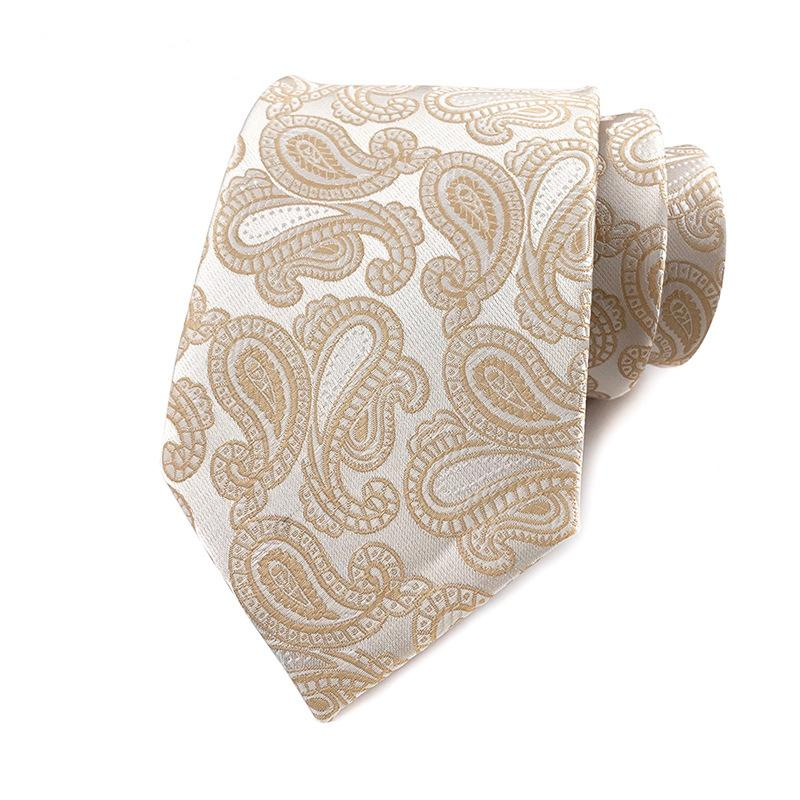 Men's | H. R. Lash Tie | Yu-D08 | Beige Paisley