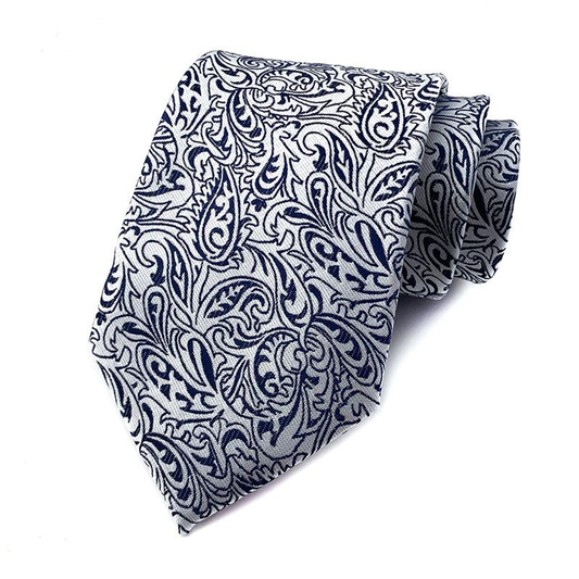 Men's | H. R. Lash Tie | YU-F11 | White/Navy