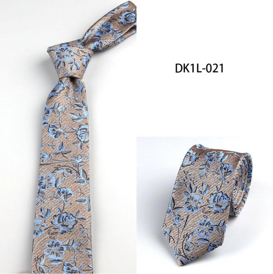 Men's | H. R. Lash Tie | DK1L-021 | Silver/Light Blue