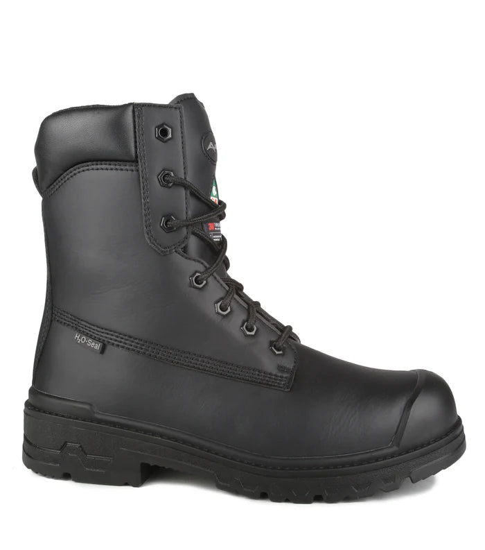 Acton | | A9225-11 | Prospect 8" vegan microfiber work boots | Black