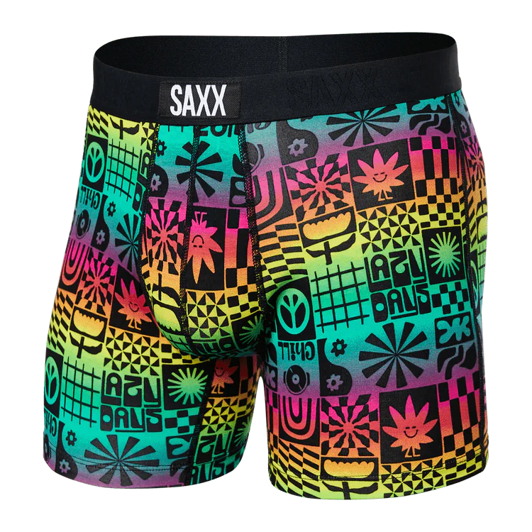 Men's | Saxx | SMBM35 | Vibe Boxer Brief | Lazy Daze / Multi