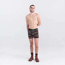 Load image into Gallery viewer, Men&#39;s | Saxx | SXBB30F | Ultra Boxer Brief Fly | Holiday Sweater / Black