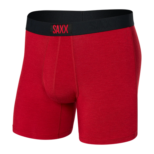 Men's | Saxx | SXBM35 | Vibe Boxer Brief | Cherry Heather