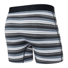 Load image into Gallery viewer, Men&#39;s | Saxx | SMBM35 | Vibe Boxer Brief | Freehand Stripe / Grey