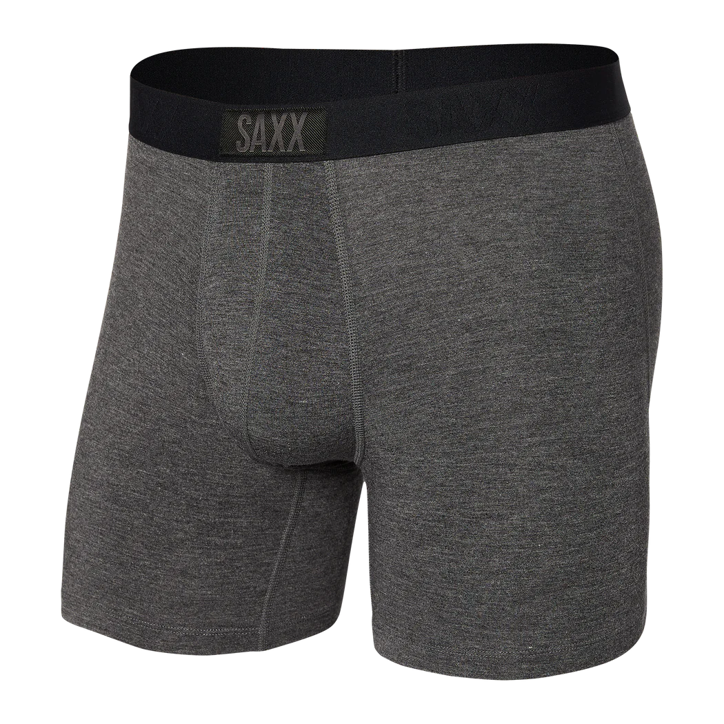 Men's | Saxx | SXBM35 | Vibe Boxer Brief | Graphite Heather
