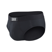 Load image into Gallery viewer, Men&#39;s | Saxx | SXBR30F | Ultra Super Soft Brief Fly | Black/Black
